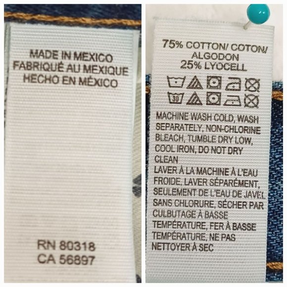 NWT Lucky Brand tree Hugger Jeans 100 Skinny 29/32 - Picture 7 of 7